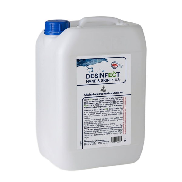 DESINFECT HAND & SKIN PLUS 10 Liter *KA *VE: 1 pcs.