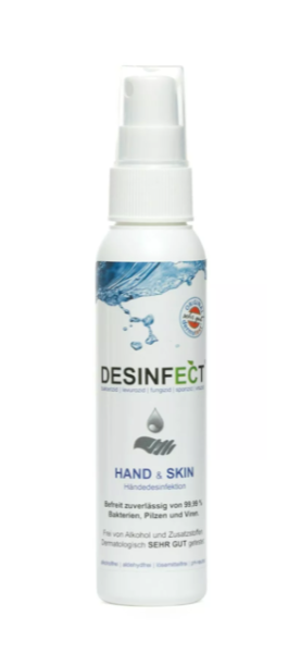 DESINFECT HAND & SKIN PLUS 100 *RF
