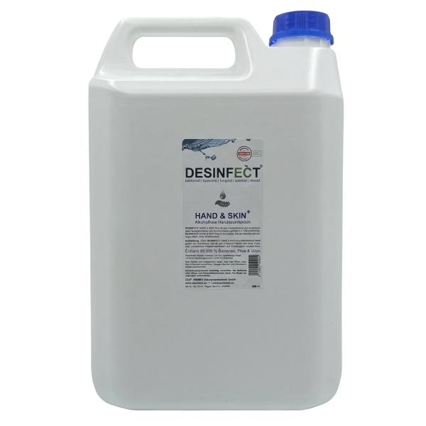 DESINFECT HAND & SKIN PLUS 5 Liter *KA *VE: pcs.